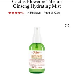 Kiehls Cactus FlowerTibetan Ginseng Hydrating Mist
